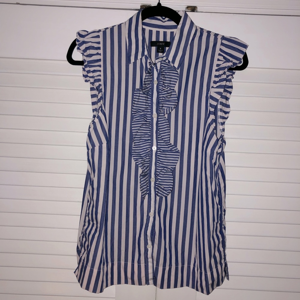J Crew sleeveless top
